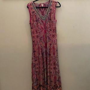 Reba collection Paisley long maxi dress